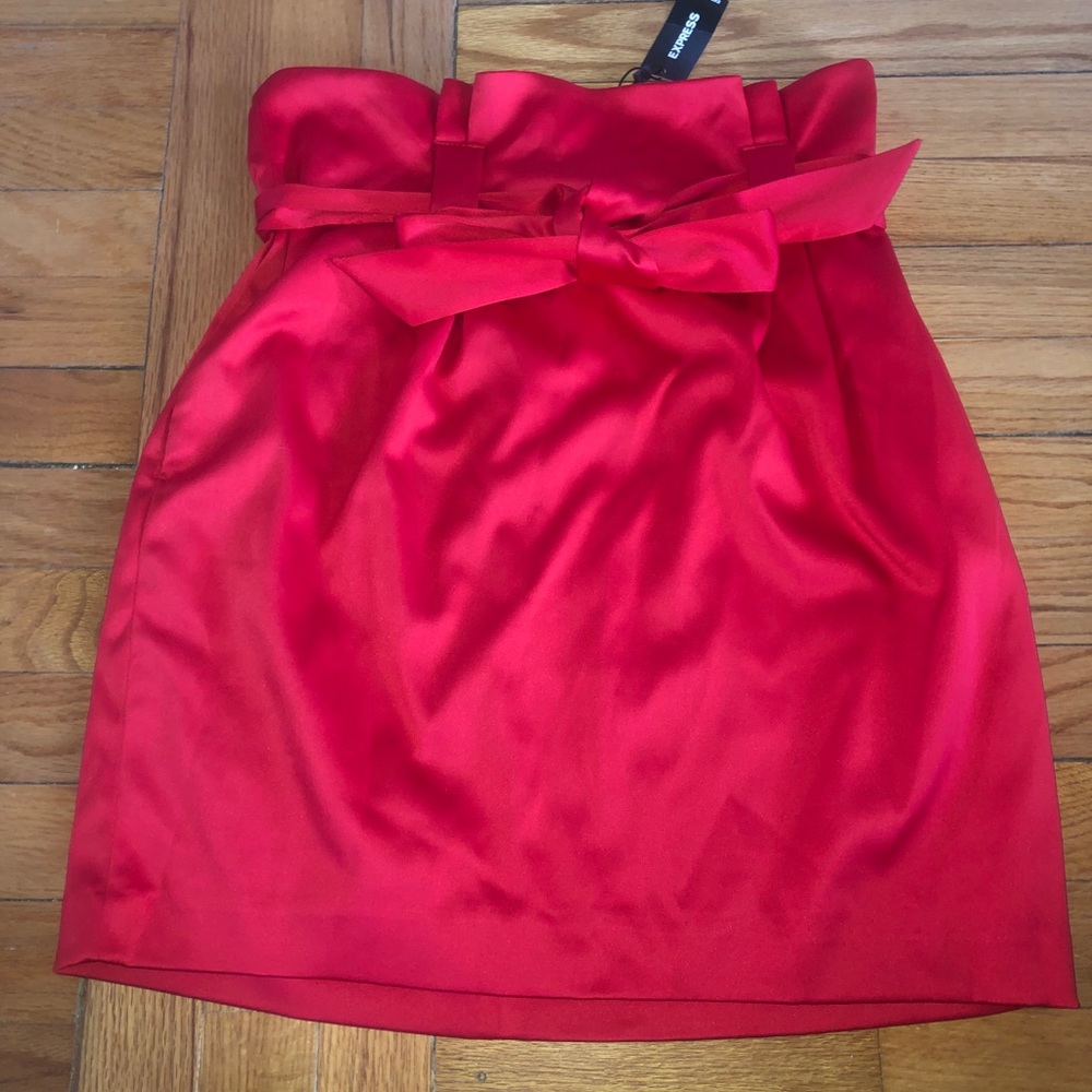 NWT Express Red Skirt Size 10